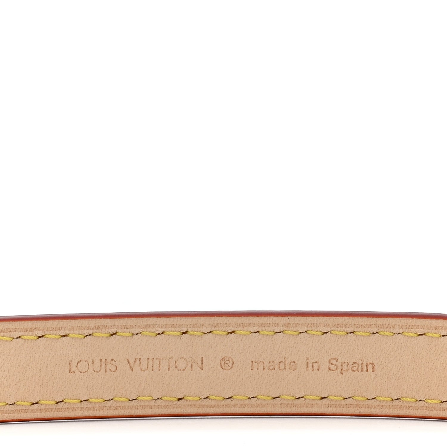 Louis Vuitton Vachetta 16mm Adjustable Shoulder Strap 3 of 5