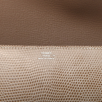 Hermes Lizard Medor Clutch 23 Ficelle 6 of 10