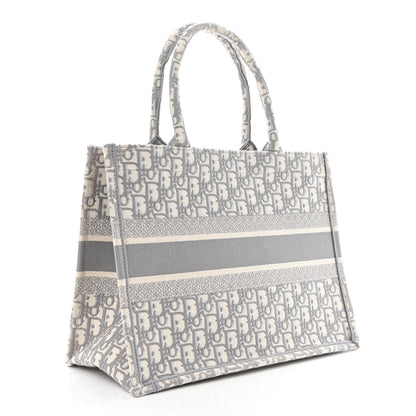 Christian Dior Oblique Medium Book Tote Grey 3 of 13