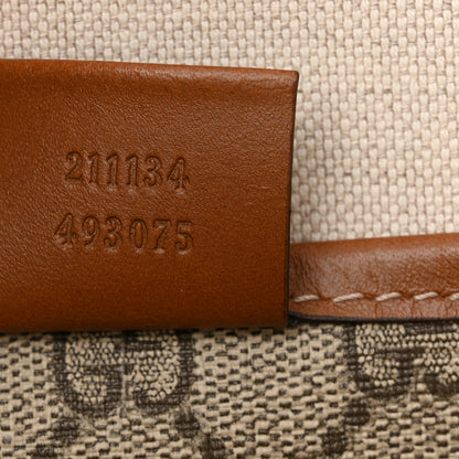 Gucci GG Plus Monogram Medium Signature Web Loop Tote Light Brown 6 of 9
