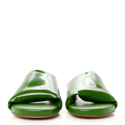 Bottega Veneta Latex Flat Slipper 36 Green 2 of 7
