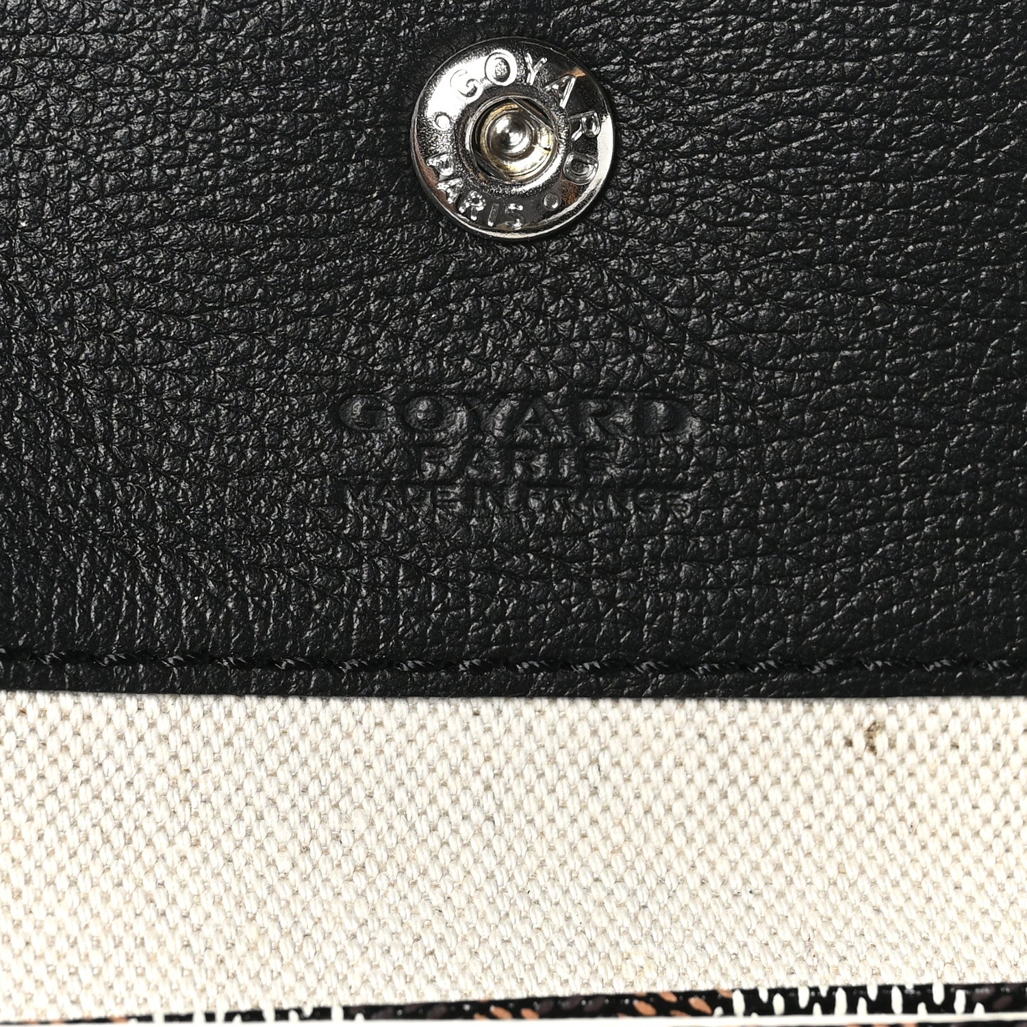 Goyard Goyardine Coeur Saint Louis PM Black 7 of 11