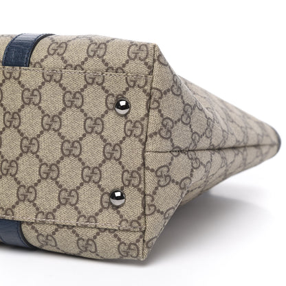 Gucci GG Plus Monogram Medium Joy Tote Navy 9 of 12