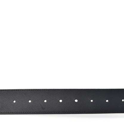 Gucci Moon Calfskin Pearl Double G 40mm Belt 90 36 Black Cream 6 of 6