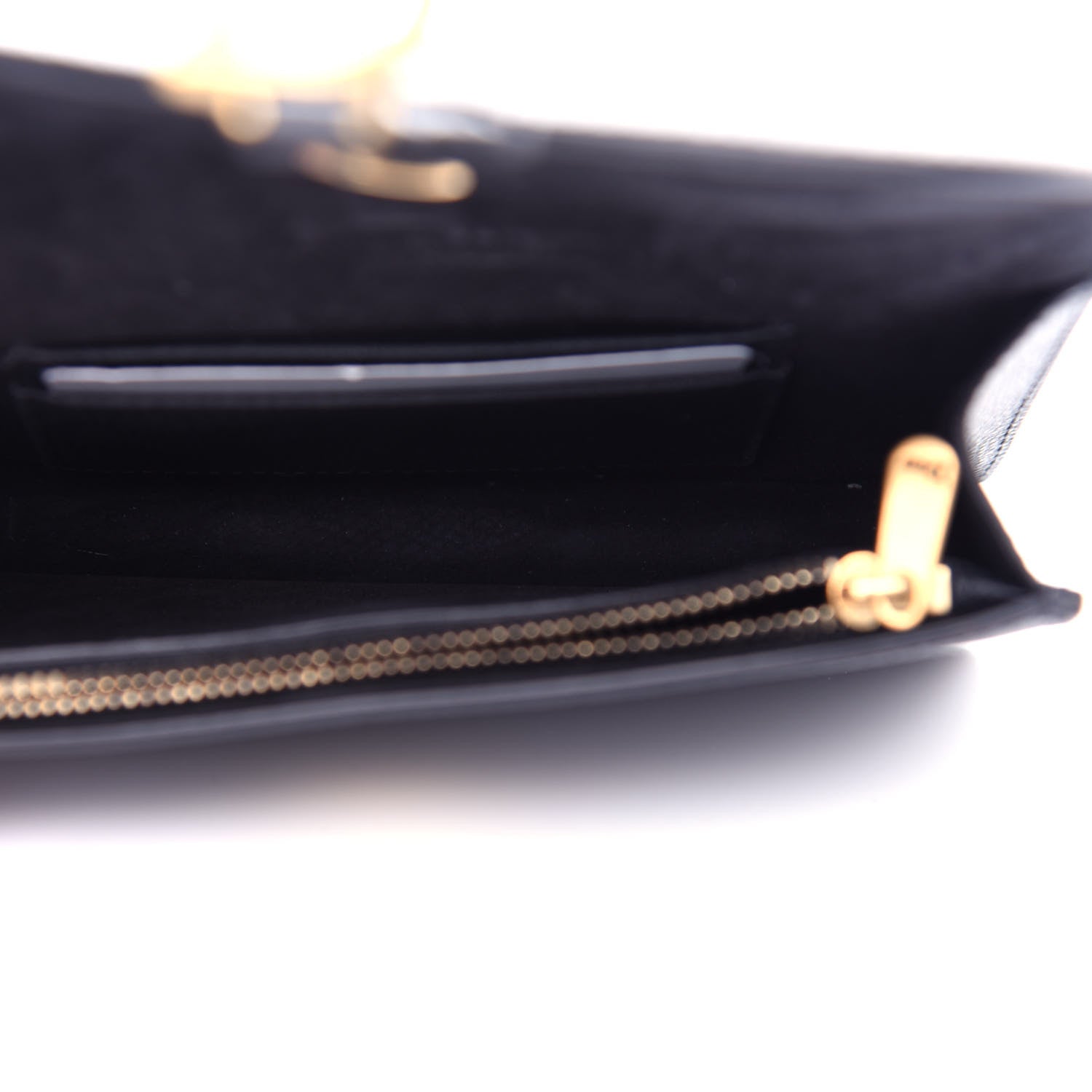 Christian Dior Grained Calfskin Saddle Belt Bag Black 5 of 11
