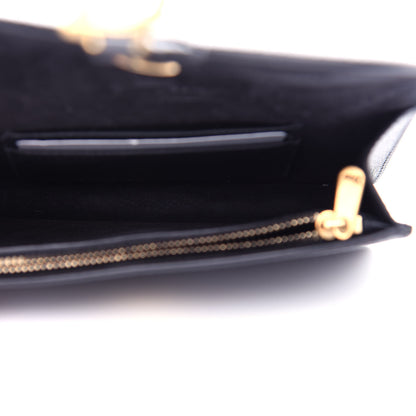 Christian Dior Grained Calfskin Saddle Belt Bag Black 5 of 11