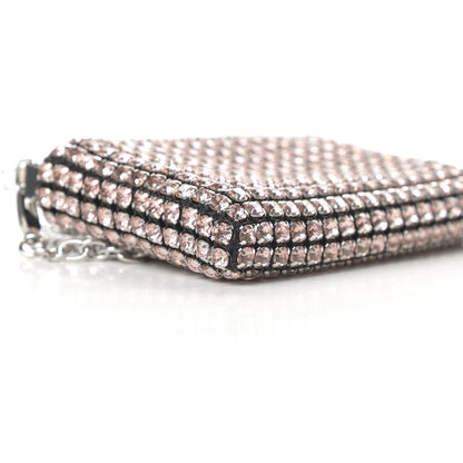 Alexander Wang Crystal Rhinestone Nano Wanglock Chain Crossbody Sandstone 9 of 12