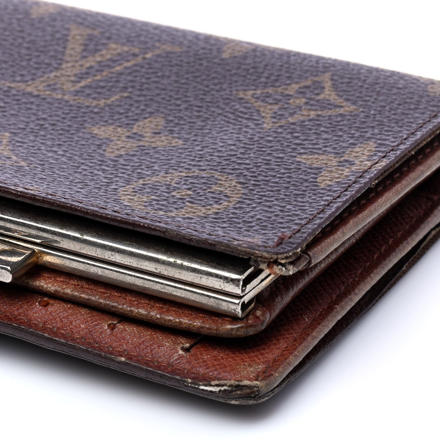 Louis Vuitton Monogram French Purse Wallet 6 of 7