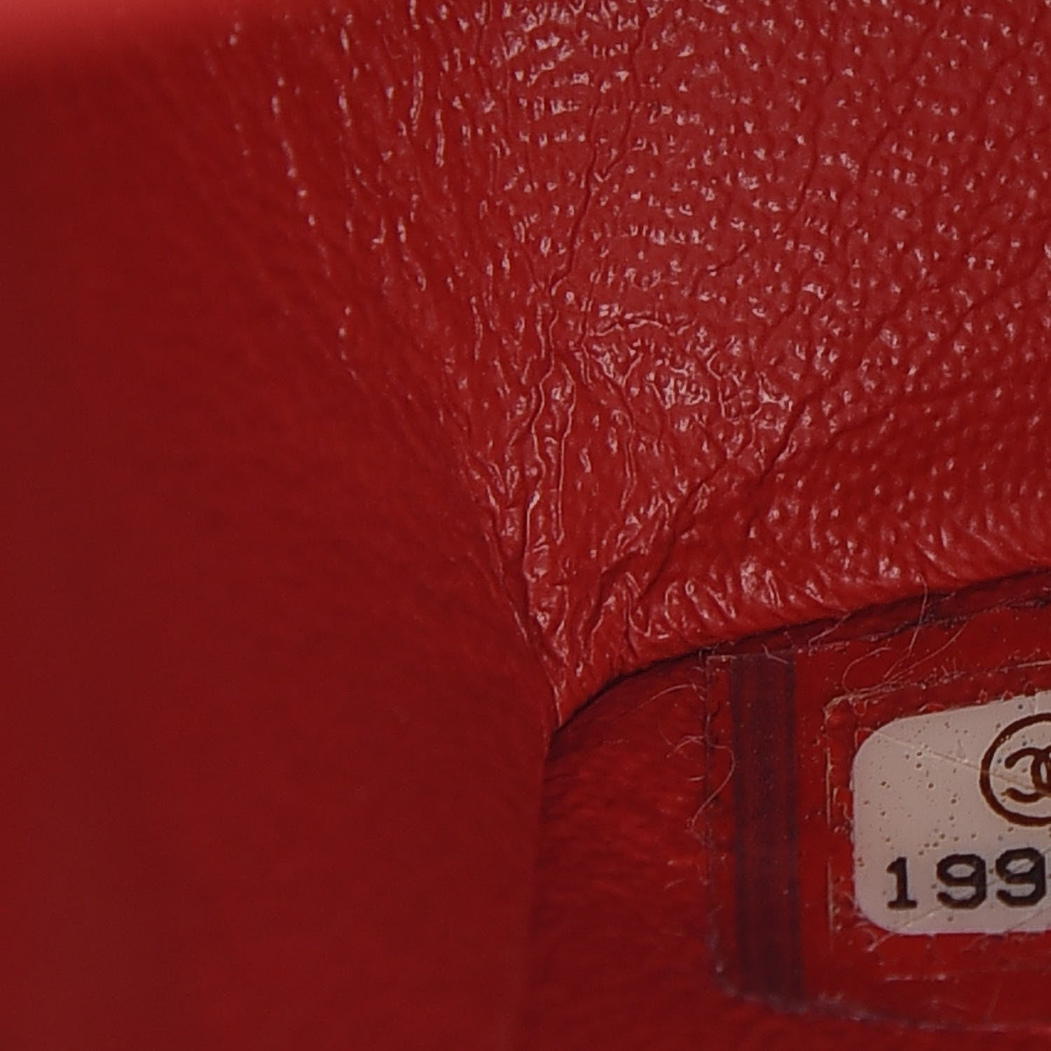 Chanel Lambskin Quilted Mini Rectangular Flap Red 7 of 14