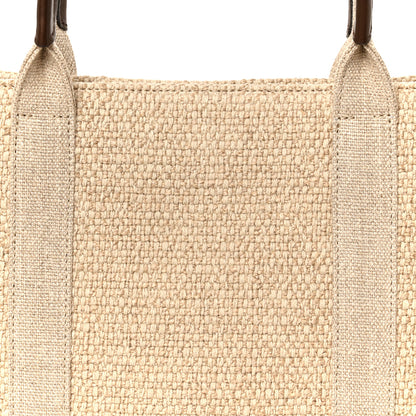 The Row Linen Georgia Tote Bag Clay Shell 7 of 9