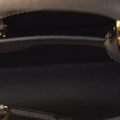 Louis Vuitton Taurillon Capucines PM Galet 4 of 9