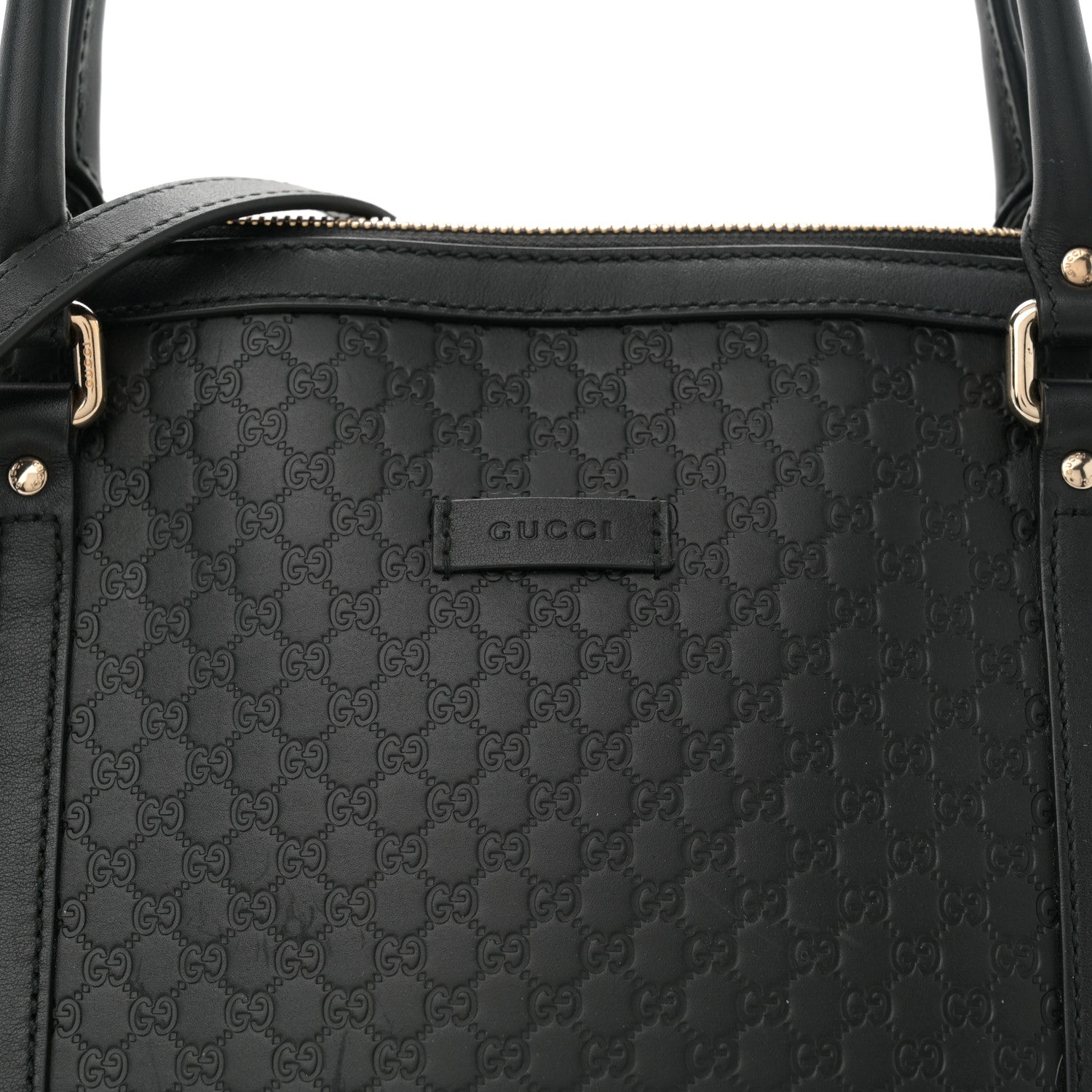 Gucci Soft Microguccissima Large Dome Satchel Black 8 of 11