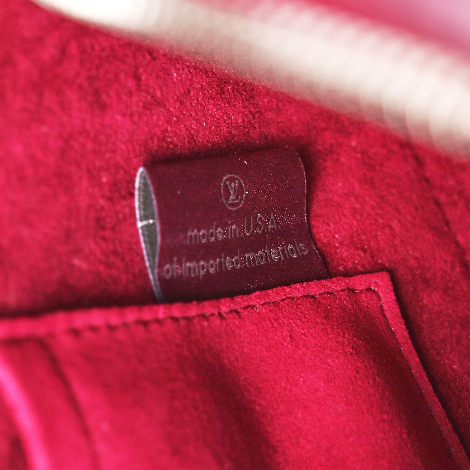 Louis Vuitton Epi Alma BB Fuchsia 5 of 13