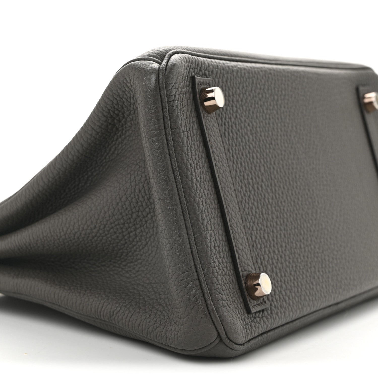 Hermes Togo Birkin 25 Etain 9 of 12