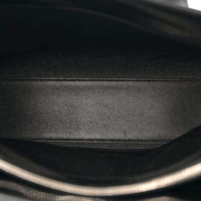 Saint Laurent Patent Calfskin Large Thin Sac De Jour Black 4 of 12