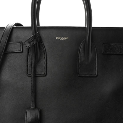 Saint Laurent Smooth Calfskin Small Sac De Jour Black 7 of 9