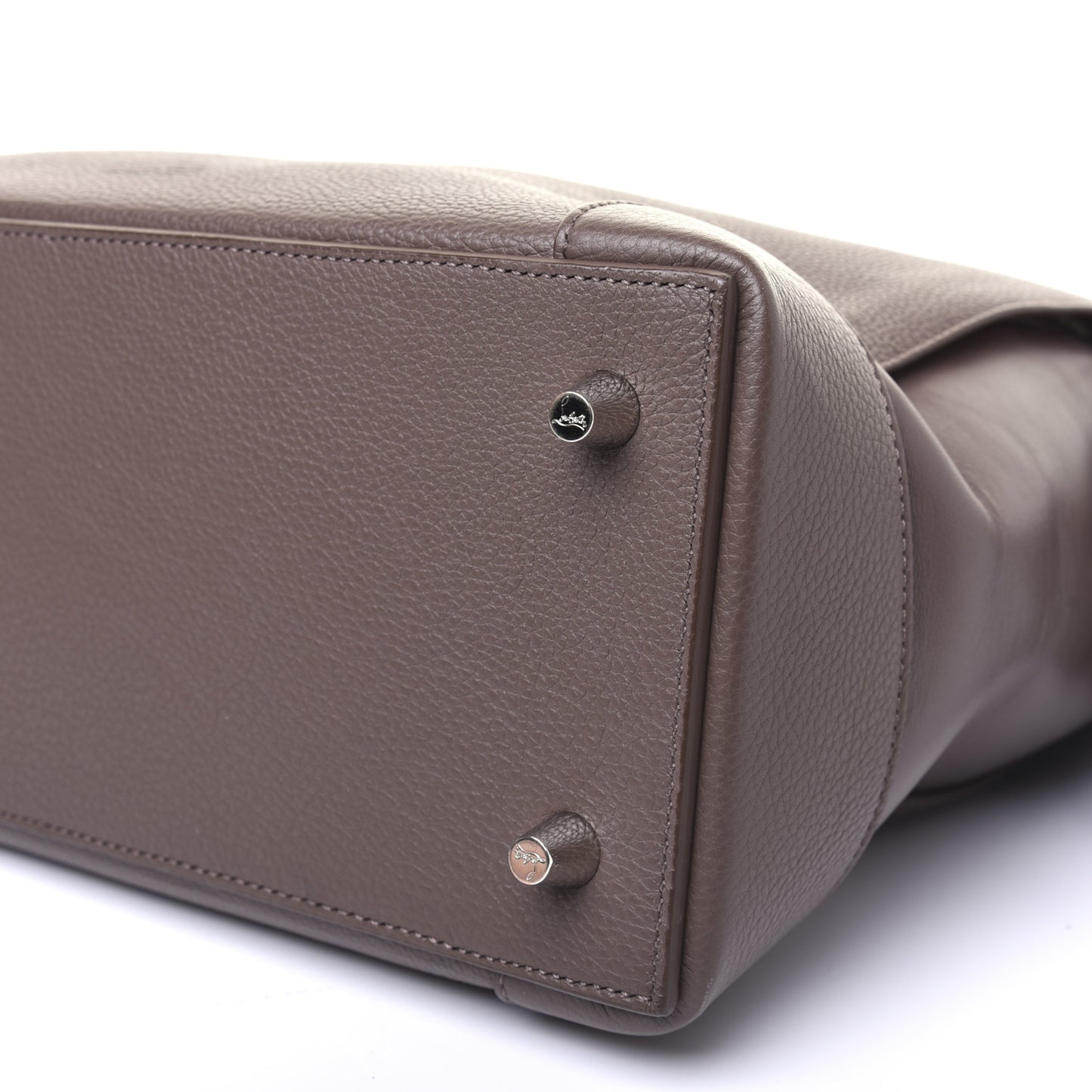 Empire Calf Spikes Fringe Eloise Hobo Grey