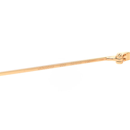 Gucci Metal Pearl Cat Eye Sunglasses GG0364S Gold 5 of 8