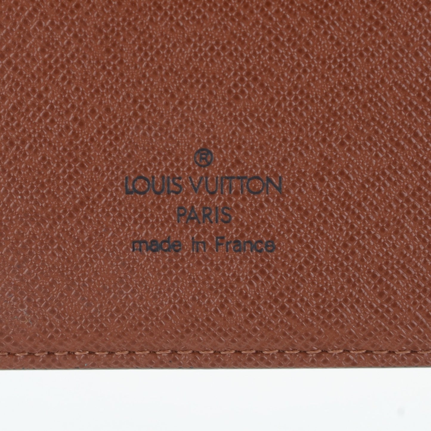 Monogram Large Ring Agenda Cover
