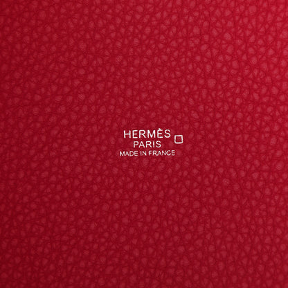 Hermes Taurillon Clemence Matte Alligator Picotin Lock Touch 18 PM Rose Mexico 6 of 12