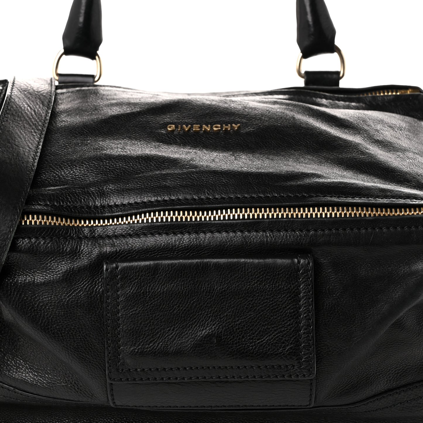 Sugar Goatskin Medium Pandora  Black