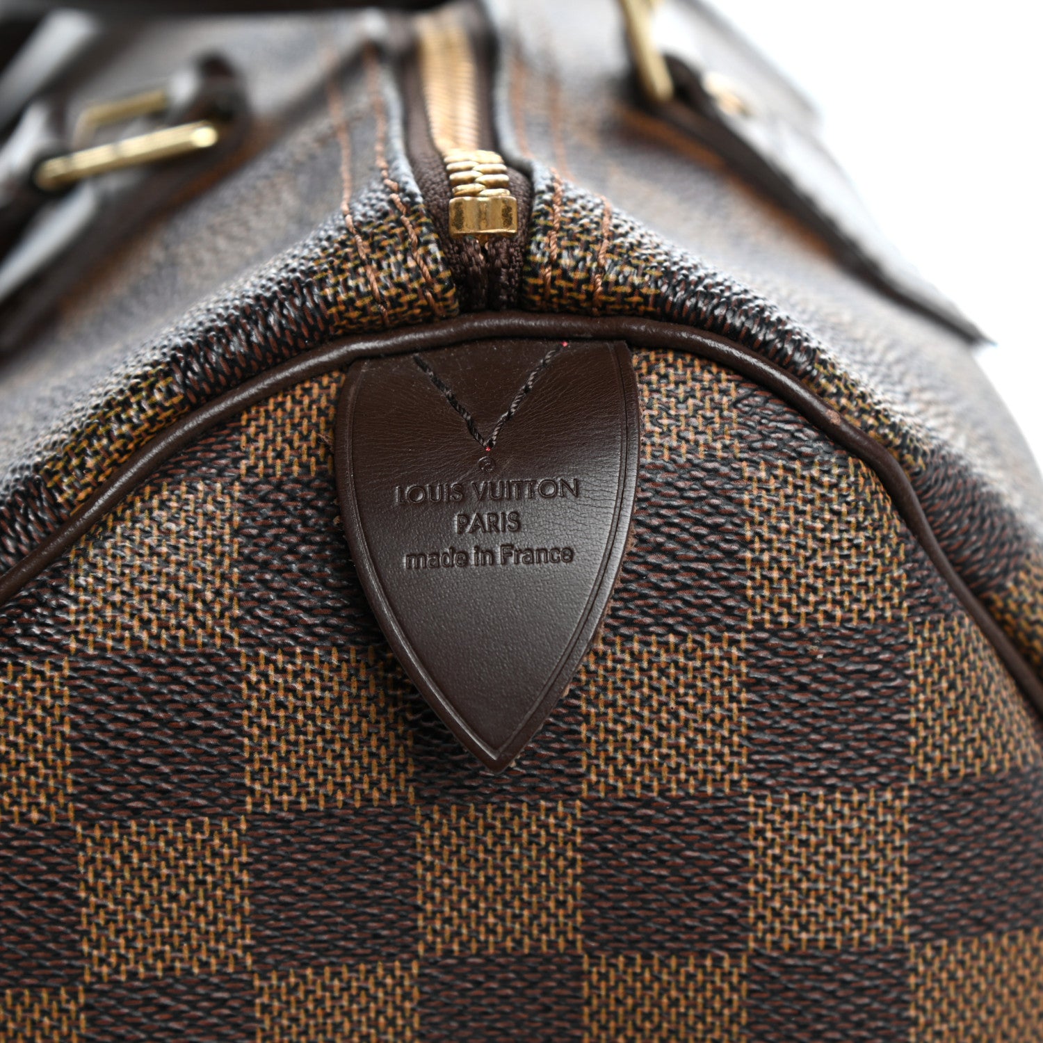 Louis Vuitton Damier Ebene Speedy 30 6 of 10