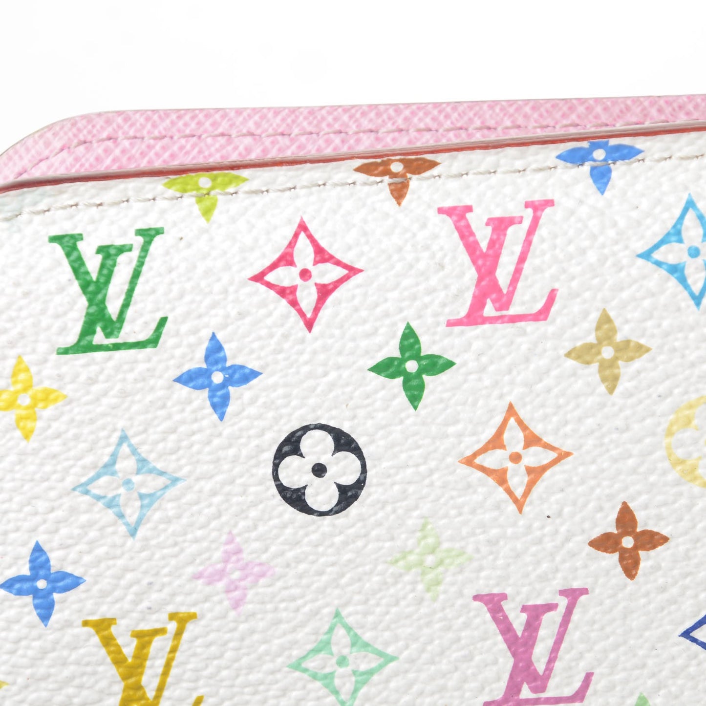 Monogram Multicolor Insolite Wallet White Litchi