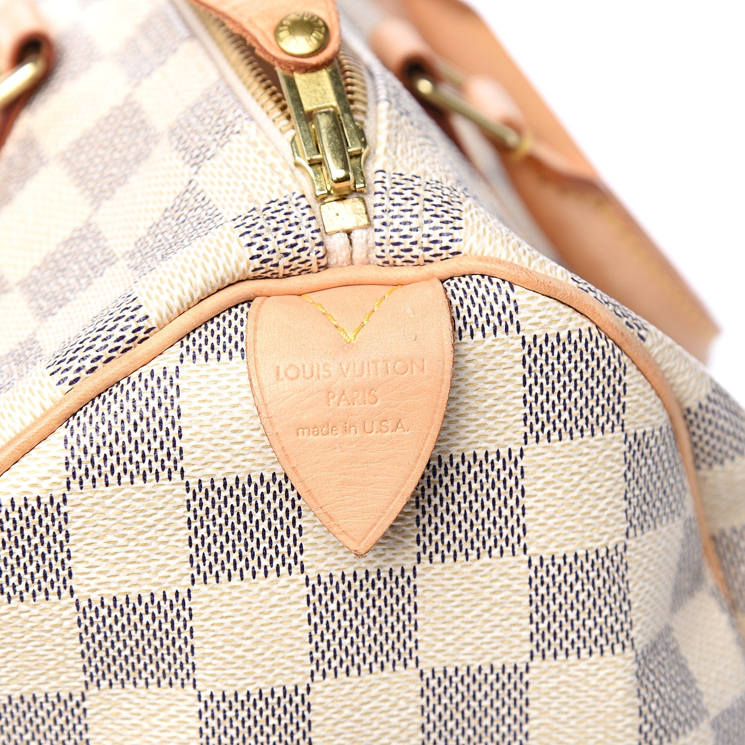 Louis Vuitton Damier Azur Speedy 30 5 of 10
