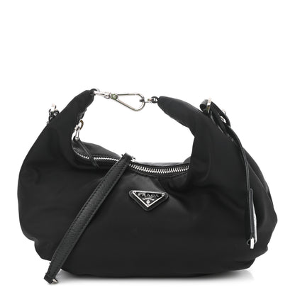 Prada Tessuto Nylon Saffiano Re-Edition 2006 Shoulder Bag Black 1 of 9