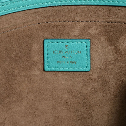 Louis Vuitton Calfskin SC Bag PM Turquoise 6 of 7