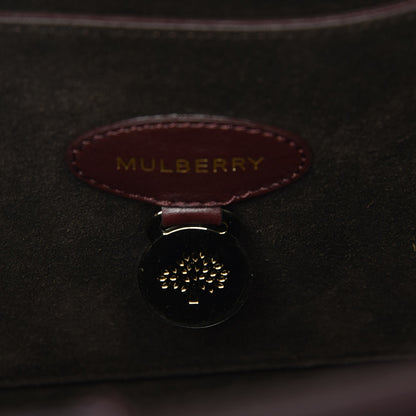 Mulberry Silky Calf Oversized Willow Tote Oxblood 7 of 11