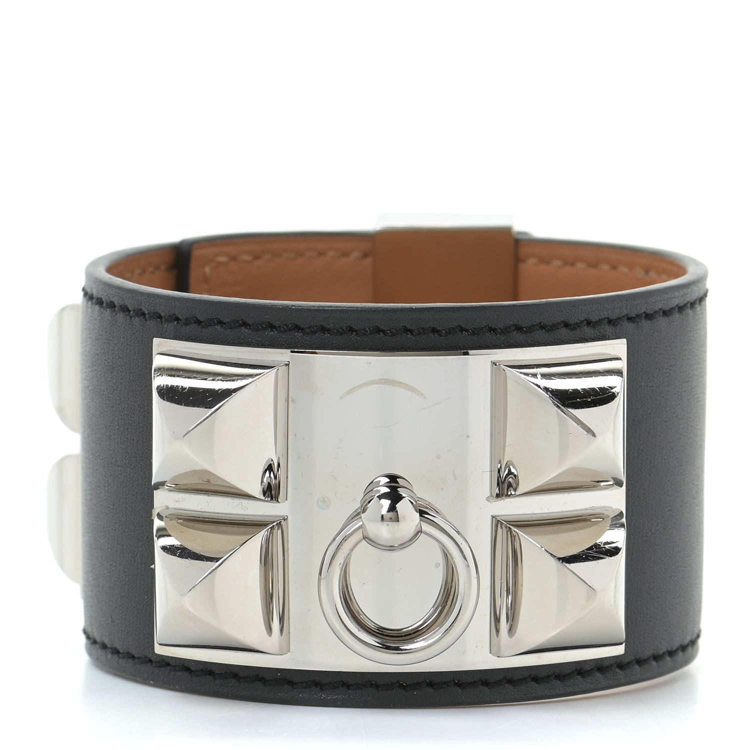 Hermes Chamonix Collier de Chien CDC Bracelet S Black 2 of 5