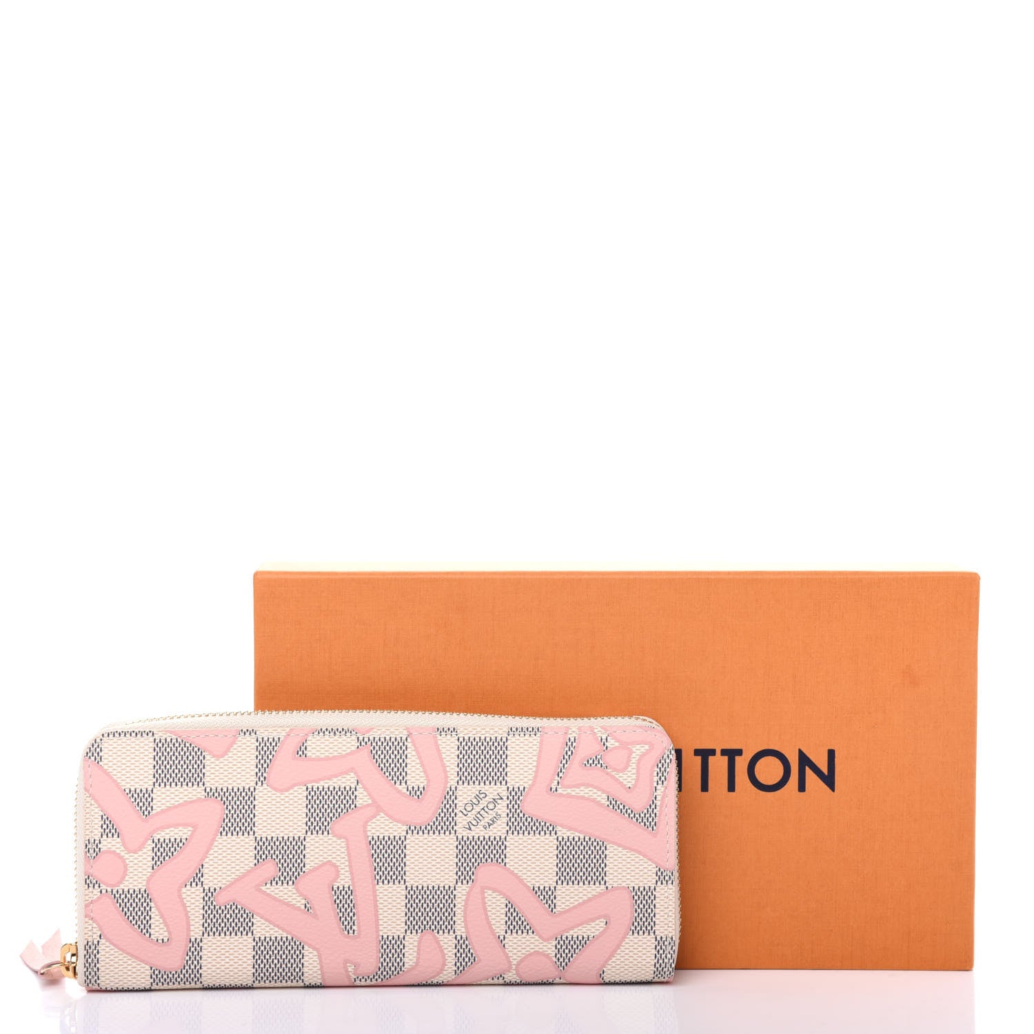 Louis Vuitton Damier Azur Tahitienne Clemence Wallet 8 of 8