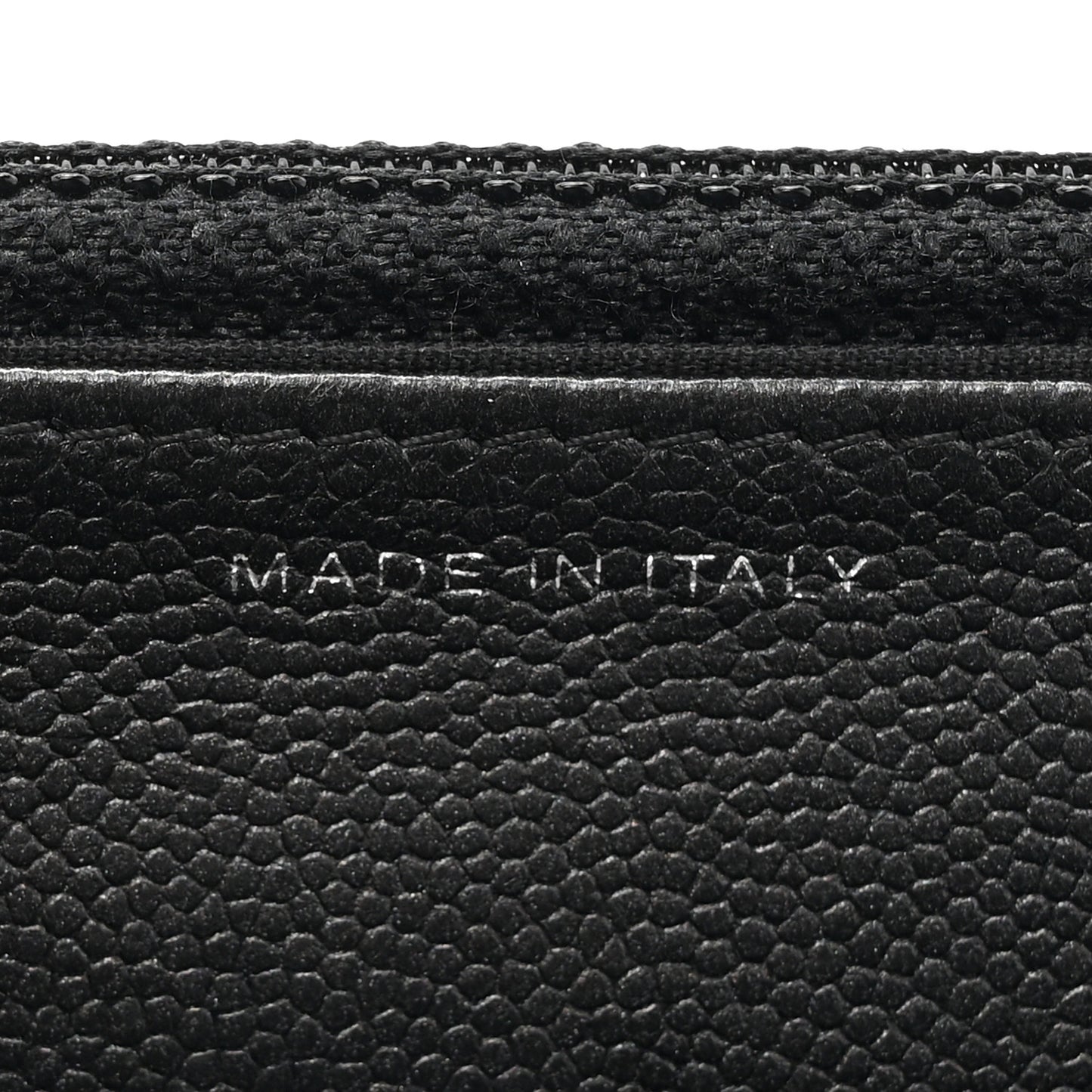 Caviar Quilted Boy Wallet On Chain WOC So Black