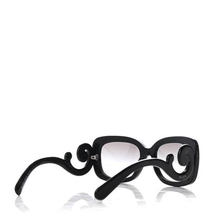 Prada Acetate Baroque Sunglasses SPR 27O Black 4 of 8
