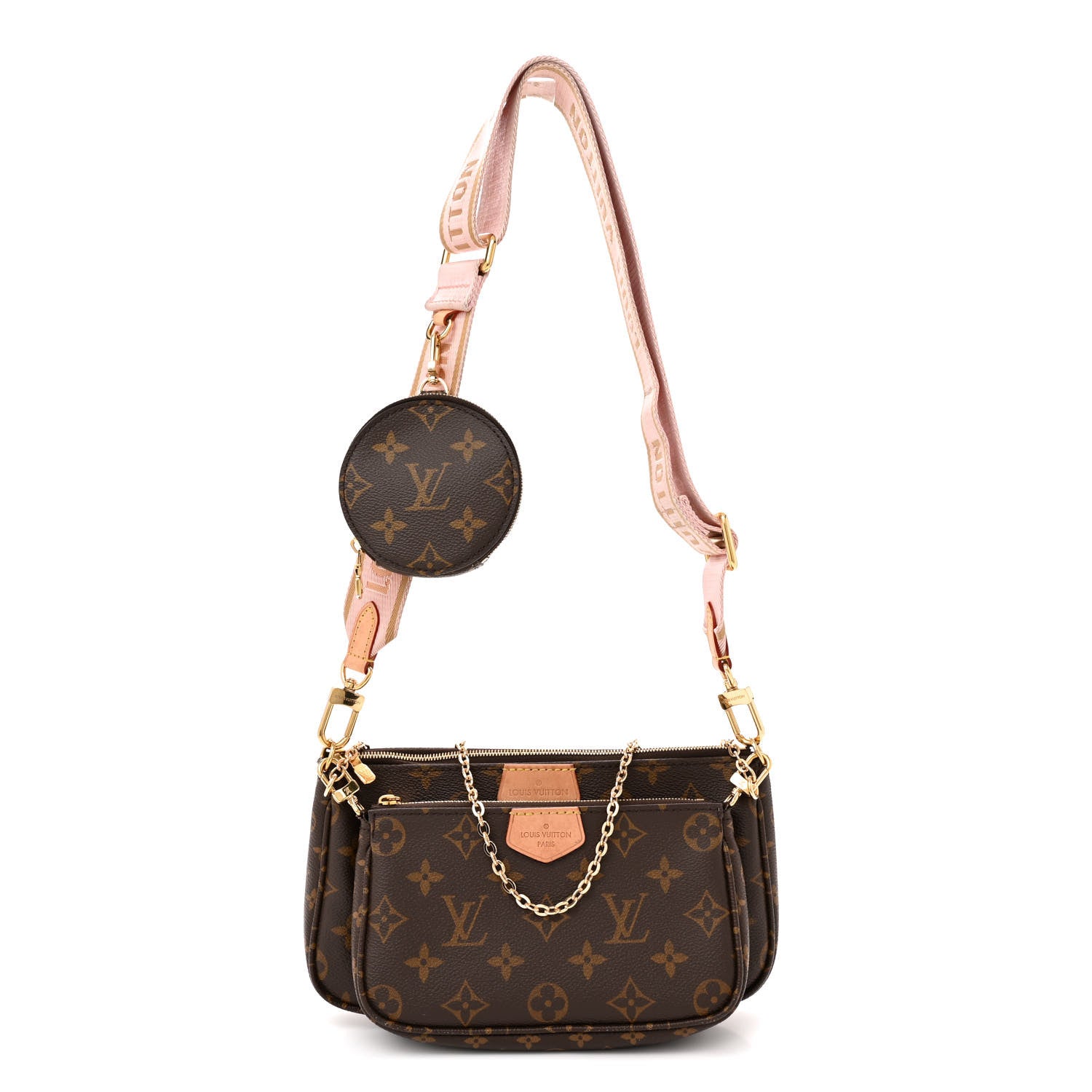 Louis Vuitton Monogram Multi Pochette Accessories Rose Clair 1 of 13