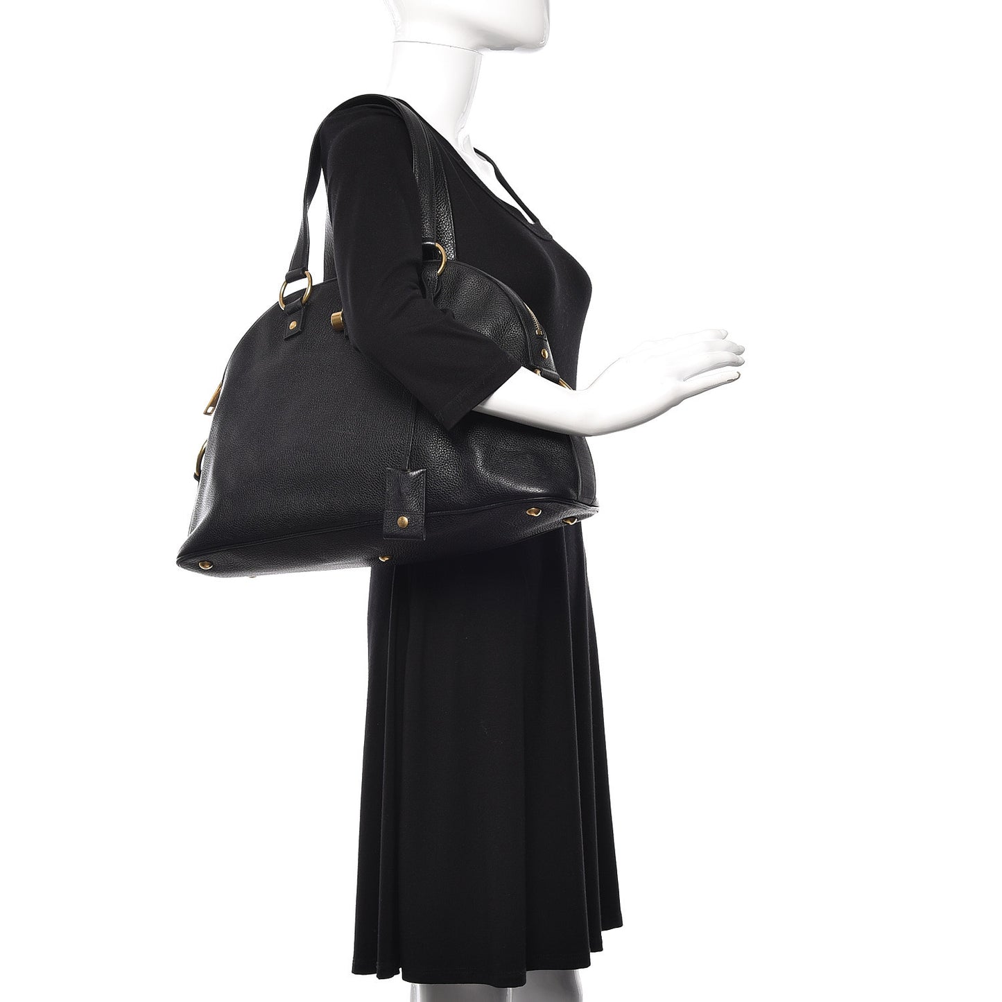 Calfskin Medium Muse Black