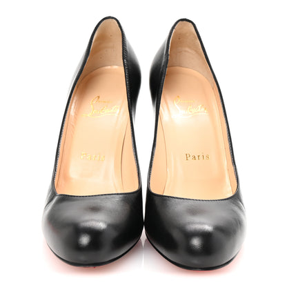 Christian Louboutin Kid Simple 100 Pumps 37 Black 3 of 9