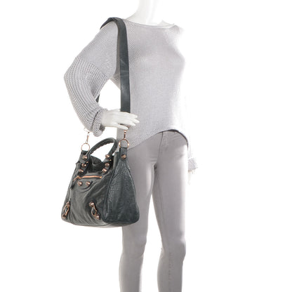 Balenciaga Agneau Giant 21 Rose Gold Hardware Velo Anthracite 2 of 11