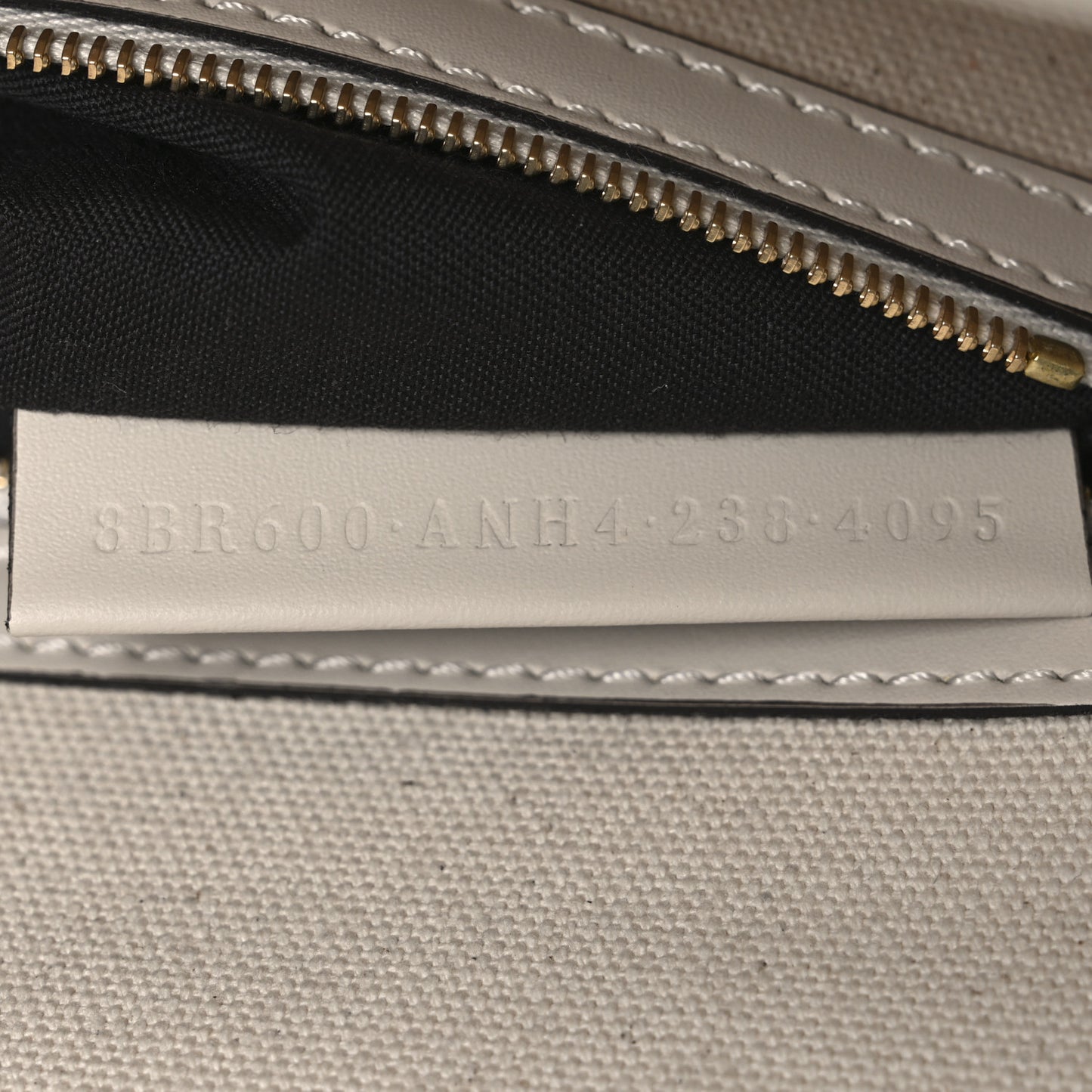 Canvas Vitello Seta FF Multicolor Embroidered Baguette Grezzo Multicolor Latte