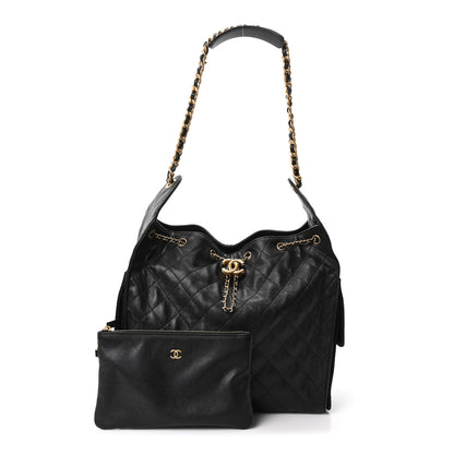 Chanel Caviar Quilted Medium Chanel 25 Handbag Black 3 of 12