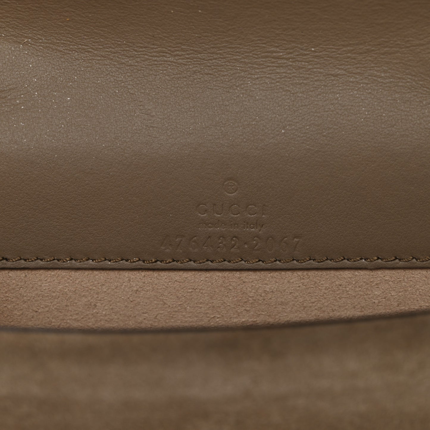 GG Supreme Monogram Super Mini Dionysus Shoulder Bag Taupe