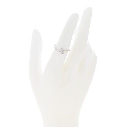 Tiffany Platinum Diamond Elsa Peretti Hoop Ring 52 6 2 of 6