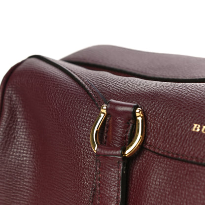 Burberry Derby Calfskin Medium Alchester Bowling Bag Mahogany Red 16 of 18