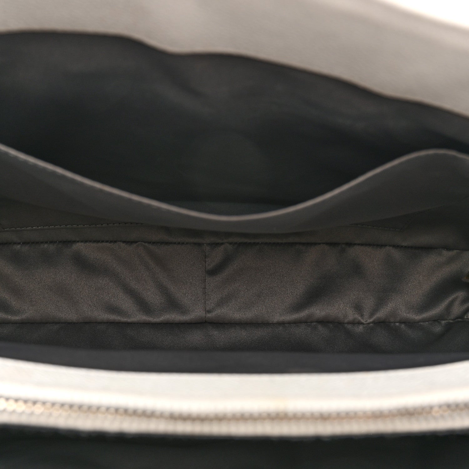 Chanel Caviar Quilted Grand Shopping Tote GST White 5 of 14
