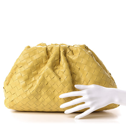 Bottega Veneta Nappa Maxi Intrecciato The Pouch Oversized Clutch Corn 2 of 9