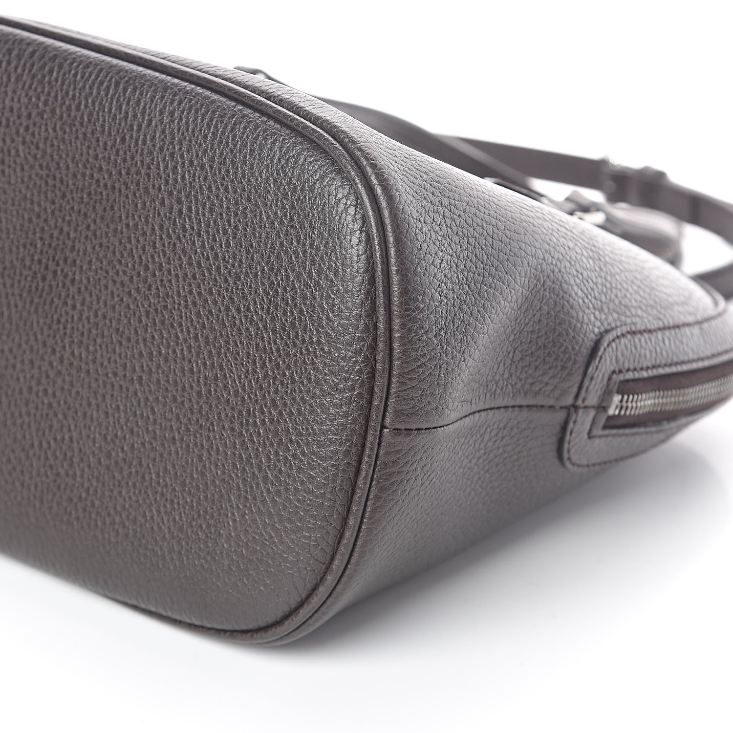 Gucci Calfskin Medium Dome Bag Dark Brown 9 of 9