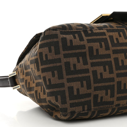 Fendi Zucca Big Forever Mama Baguette Tobacco 9 of 10