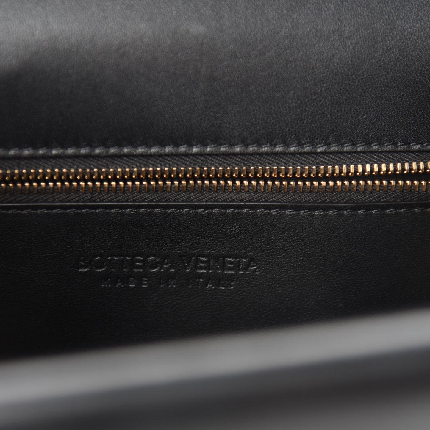 Box Calfskin Nappa Clip Bag Black