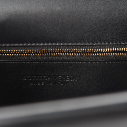 Bottega Veneta Box Calfskin Nappa Clip Bag Black 10 of 13